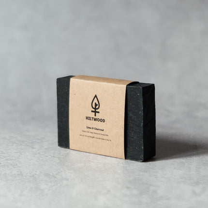 Lime & Charcoal Natural Soap Bar