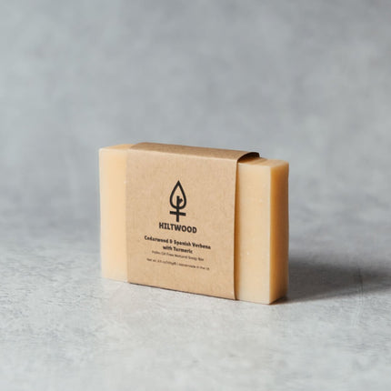 Cedarwood & Spanish Verbena with Turmeric Natural Soap Bar