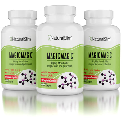 MagicMag C by NaturalSlim – Magnesium Citrate with Potassium for Sleep & Muscle Relaxation