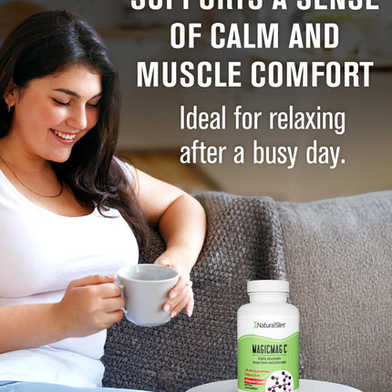 MagicMag C by NaturalSlim – Magnesium Citrate with Potassium for Sleep & Muscle Relaxation
