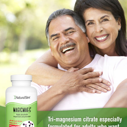 MagicMag C by NaturalSlim – Magnesium Citrate with Potassium for Sleep & Muscle Relaxation