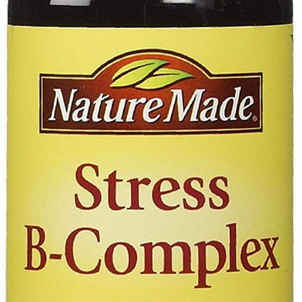 Nature Made Stress B-Complex Tablets with Vitamin C & Zinc – 75 Count (Pack of 6)