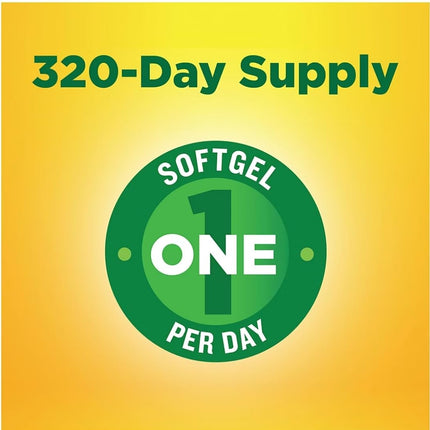 Nature Made Vitamin D3 2000 IU - 320 Softgels | Packaging May Vary