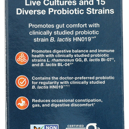 Nature's Way Fortify Optima Daily Probiotic — 100B CFUs, 15 Strains, 30 Count