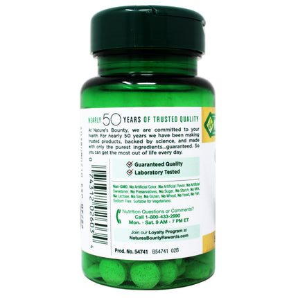 Nature's Bounty Chromium Picolinate 800 mcg Tablets – Pack of 5 (50 ea)