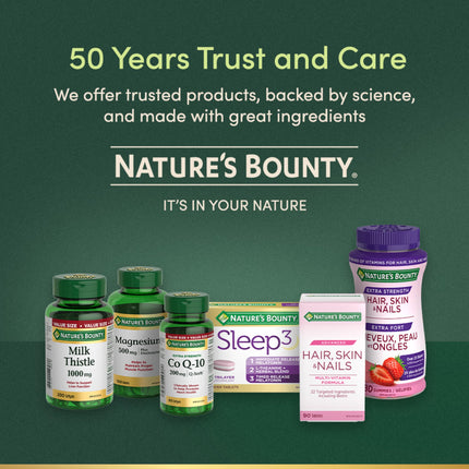 Nature's Bounty Milk Thistle Value Size, 200 Softgels