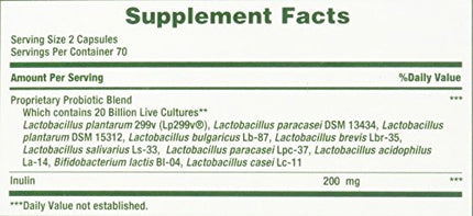 Nature's Bounty Ultra Strength Probiotic 10 – 140 Capsules, 20 Billion CFU