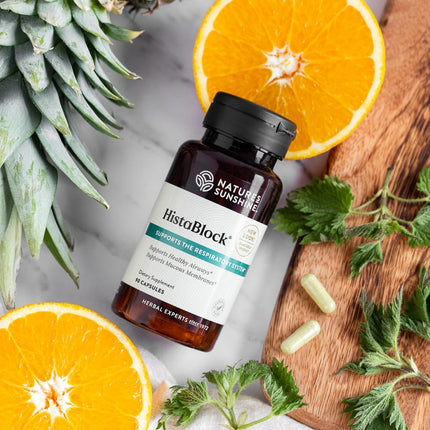 Nature's Sunshine HistaBlock - Respiratory Support Supplement | Seasonal Allergy Relief | 90 Capsules