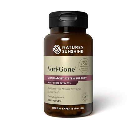 Nature's Sunshine Vari-Gone - 90 Capsules for Veins & Circulation
