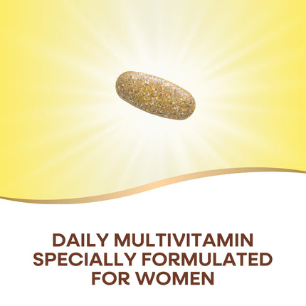 Nature's Way Alive! Women's Daily Multivitamin – High Potency for Energy & Muscle Support | 60 Tablets