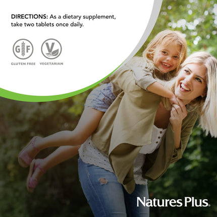 NaturesPlus Ultra Prenatal Multivitamin - 800 mcg Folate | 90 Vegetarian Tablets | Gluten-Free