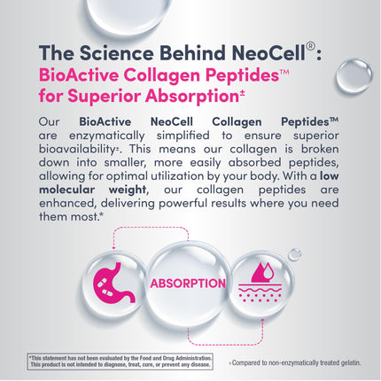 NeoCell Super Collagen Peptides – 10 g per Serving | Keto Certified, Gluten Free