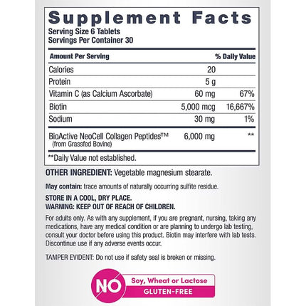 NeoCell Super Collagen + C 360 ct – Collagen Peptides with Vitamin C