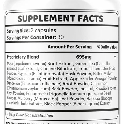 NerveGuard Premium Pills - All-Natural Nerve Support, 60 Capsules