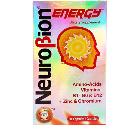 Neurobion Energy Amino Acids – 60 Count (Pack of 3)