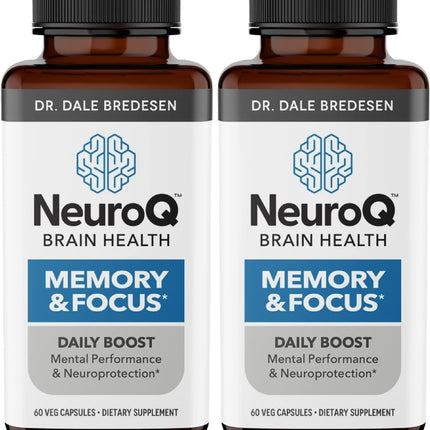 LifeSeasons NeuroQ Memory & Focus – 2-Pack Brain Support (120 capsules)