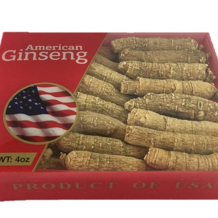 New Green Nutrition Hand-Selected A Grade American Ginseng – 4 oz Box, Medium Thin-Short