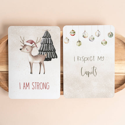 Festive Affirmation Duo Cards (Adult & Child)