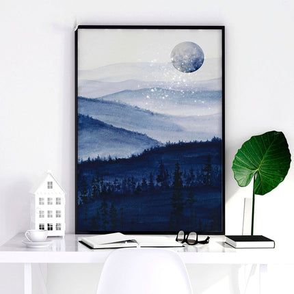 Nordic wall art | set of 3 framed wall art prints