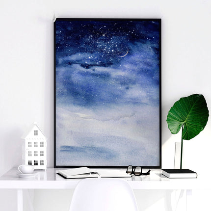 Nordic wall art | set of 3 framed wall art prints