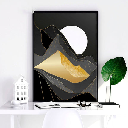 Scandinavian interior decor | set of 3 wall art prints for Living room
