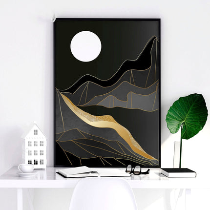 Scandinavian interior decor | set of 3 wall art prints for Living room