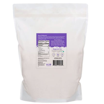 NuNaturals White Stevia Powder Blend – Zero-Calorie Plant-Based Sweetener, 5 lbs