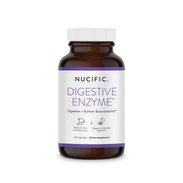 Nucific Digestive Enzyme Supplement – Supports Digestion & Nutrient Bioavailability | 90 Count