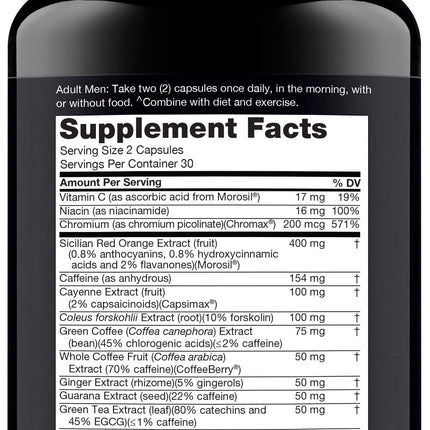 Nugenix Thermo – Advanced Thermogenic Fat Burner for Men | 60 Count