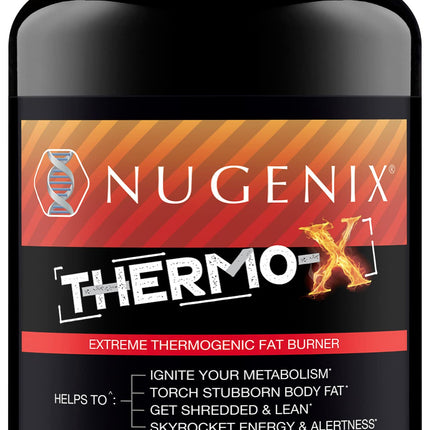 Nugenix Thermo-X Thermogenic Fat Burner for Men – Extreme Metabolic Accelerator, 60 Count