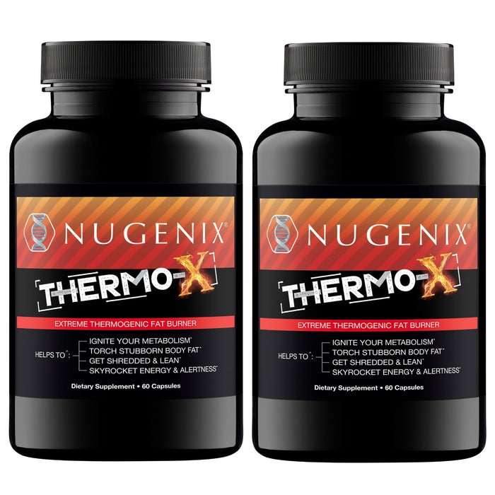 Nugenix Thermo-X: Extreme Thermogenic Fat Burner for Men – 120 Count