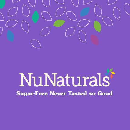 NuNaturals White Stevia Powder Blend – Zero-Calorie Plant-Based Sweetener, 5 lbs