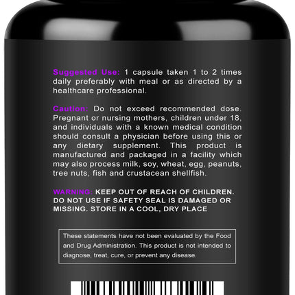 Nurturly Magnesium Citrate & Oxide 500mg Complex – High Absorption, 240 Vegan Capsules