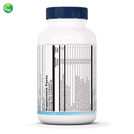 Nutra Biogenesis Sleep Factors - Sleep Aid with Melatonin, Magnesium, Valerian, GABA & L-Theanine (60 Veggie Capsules)