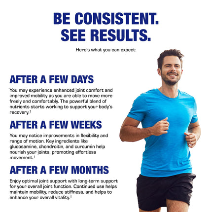 Nutra Disc & Joint Support - Clinically Formulated Cartilage, Ligament & Tendon Supplement with Meriva Curcumin, Glucosamine & Chondroitin - 90 Servings