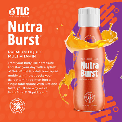 NutraBurst Liquid Multivitamin - Daily Nutritional Support (16 fl. oz)