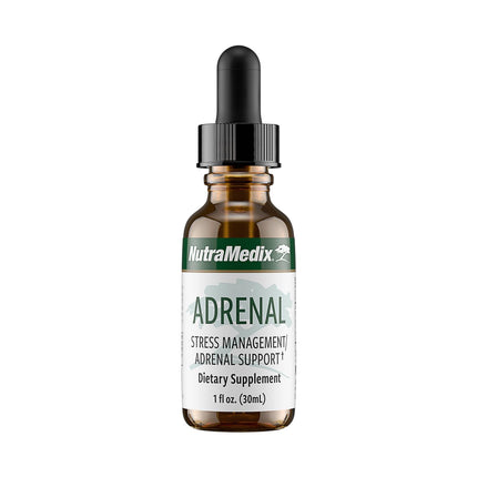 NutraMedix Adrenal Fatigue Supplement – Astragalus, Rhodiola, Schisandra & Ginseng (Vegan, 1oz)
