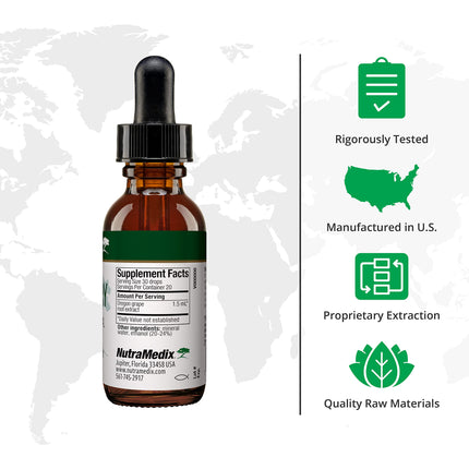 NutraMedix Barberry Immune Support & Antioxidants - Liquid Oregon Grape Root Extract (1oz/30ml)