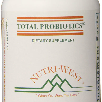 Nutri-West Total Probiotics 120 Capsules – Digestive Balance & Immune Support