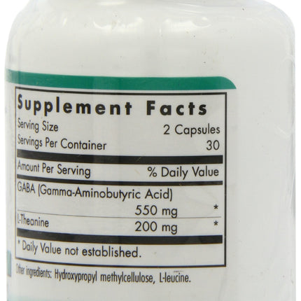 Nutricology ZenMind - Calmness Support with GABA & L-Theanine - 60 Veg Caps
