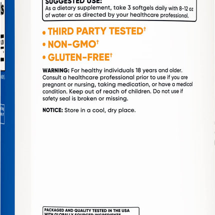 Nutricost MCT Oil Softgels 1000mg - 300 Softgels (3,000mg Serv) - Keto Friendly