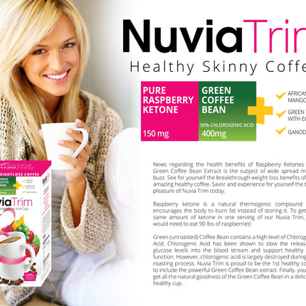 Nuvia Trim Gourmet Coffee with Garcinia Cambogia