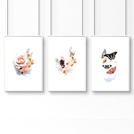 Office paintings ideas | set of 3 framed wall art