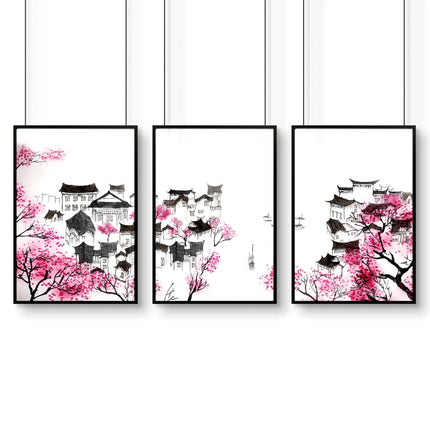 Office Wall Art Ideas | Set of 3 wall art prints