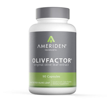 OLIVFACTOR Original Olive Leaf Extract – DNA Tested, 20% Oleuropein, 90 Vcaps (525 mg)