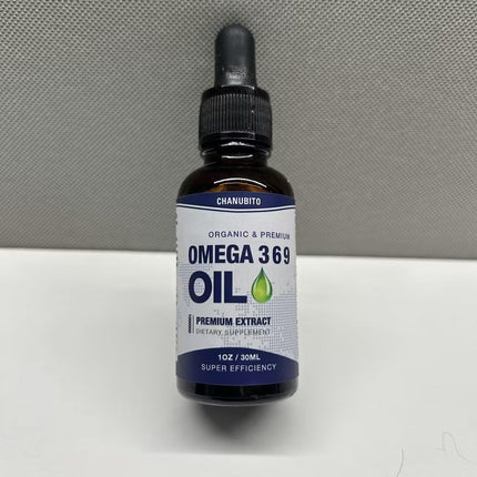CHANUBITO 4 Pack Omega Oil Drops – Organic High Potency