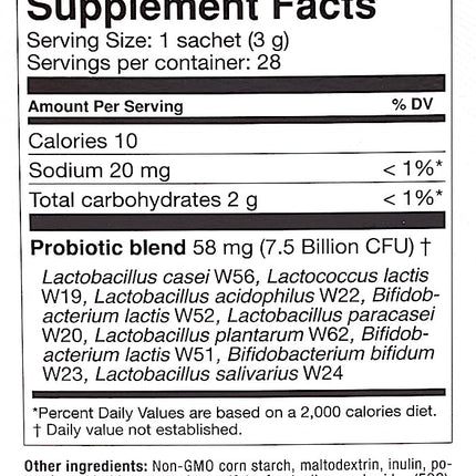 OMNi BiOTiC Stress Release – Probiotic for Stress & Gut-Brain Support (Vegan, Non-GMO, 28 Packets)