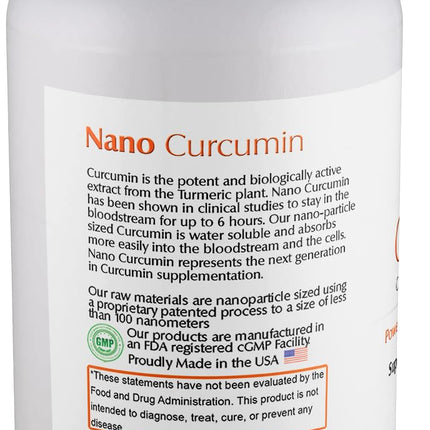 One Planet Nutrition Nano Curcumin Plus 500 mg Veggie Capsules – High Absorption, Vegan, Gluten-Free
