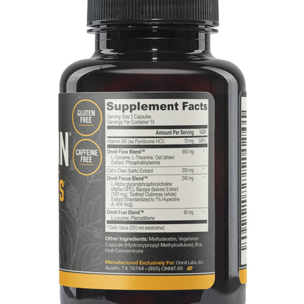 ONNIT Alpha Brain Bundle: 30-Count Nootropic + Total Human Day/Night Packs