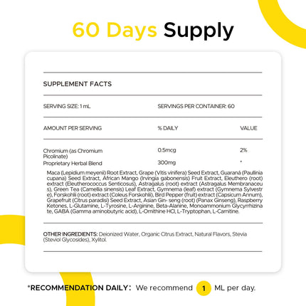ONOTIC Glyco Support Steady Shield Drops – 17-in-1 Herbal Blood Sugar Health (60 ml) | Vegan, Non-GMO, Gluten Free